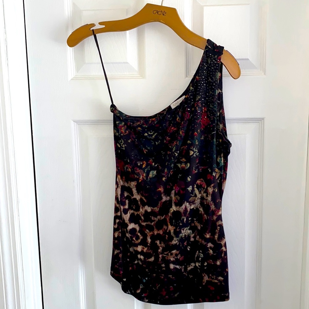 Cache One Shoulder Top - image 1